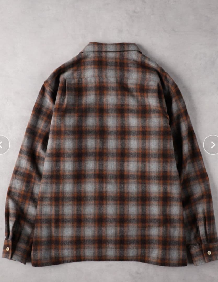 FJ ボードシャツ　ウール　Sサイズ　ペンドルトン　オンブレ