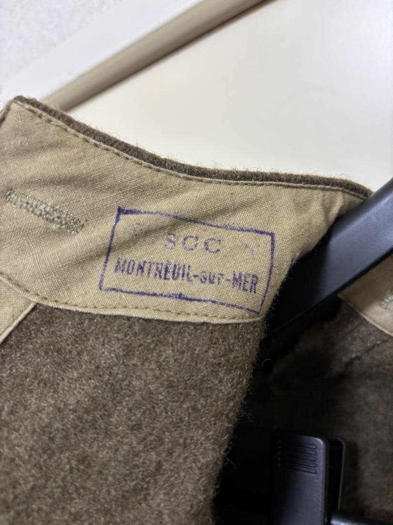 フランス軍モーターサイクルコート ライナー