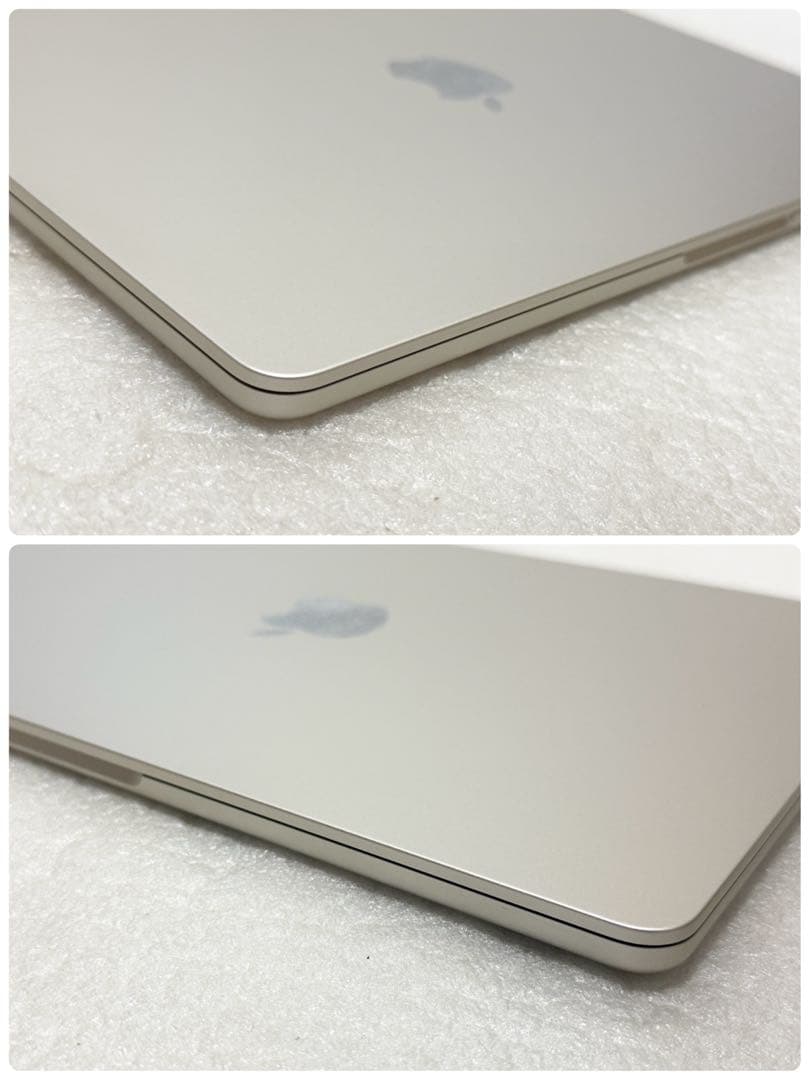 美品　2024年7月購入　バッテリー100%　MacBook Air 13 M2