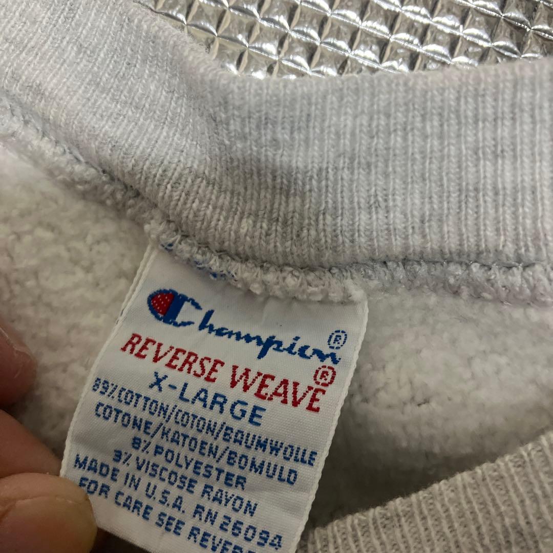 チャンピオン 90s リバースウィーブ IOWA XLサイズ USA製
