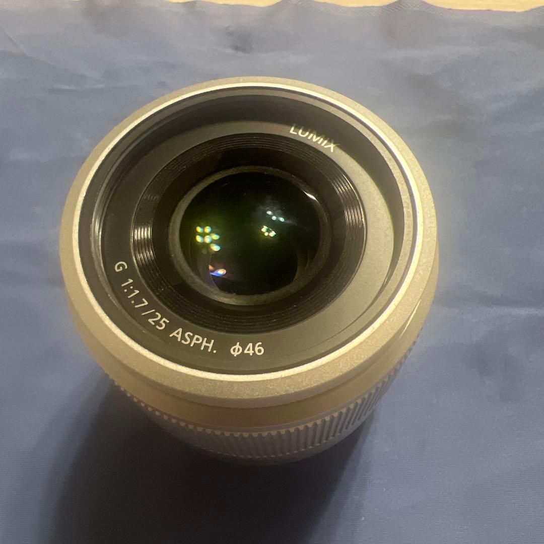 【ジャンク品】パナソニック単焦点レンズ マイクロフォーサーズ用 H-H025-S
