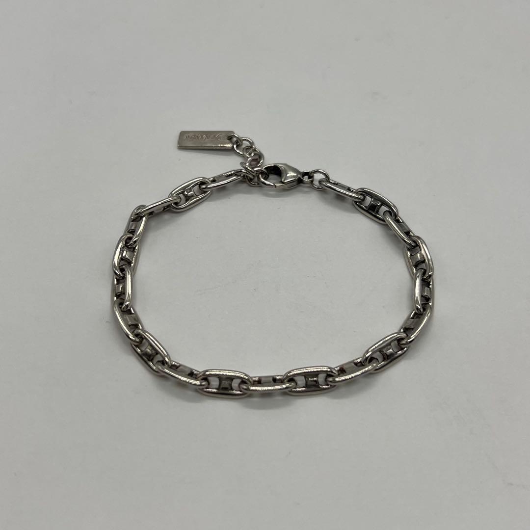 サンローラン SAINT LAURENT アンカーチェーン ブレスレット