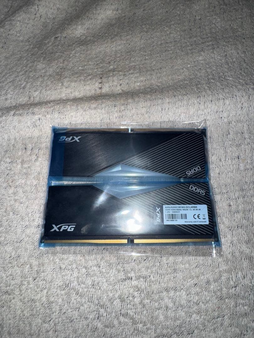 XPG DDR5 16GB メモリ 5200MHz CL36 （16GB×2枚）