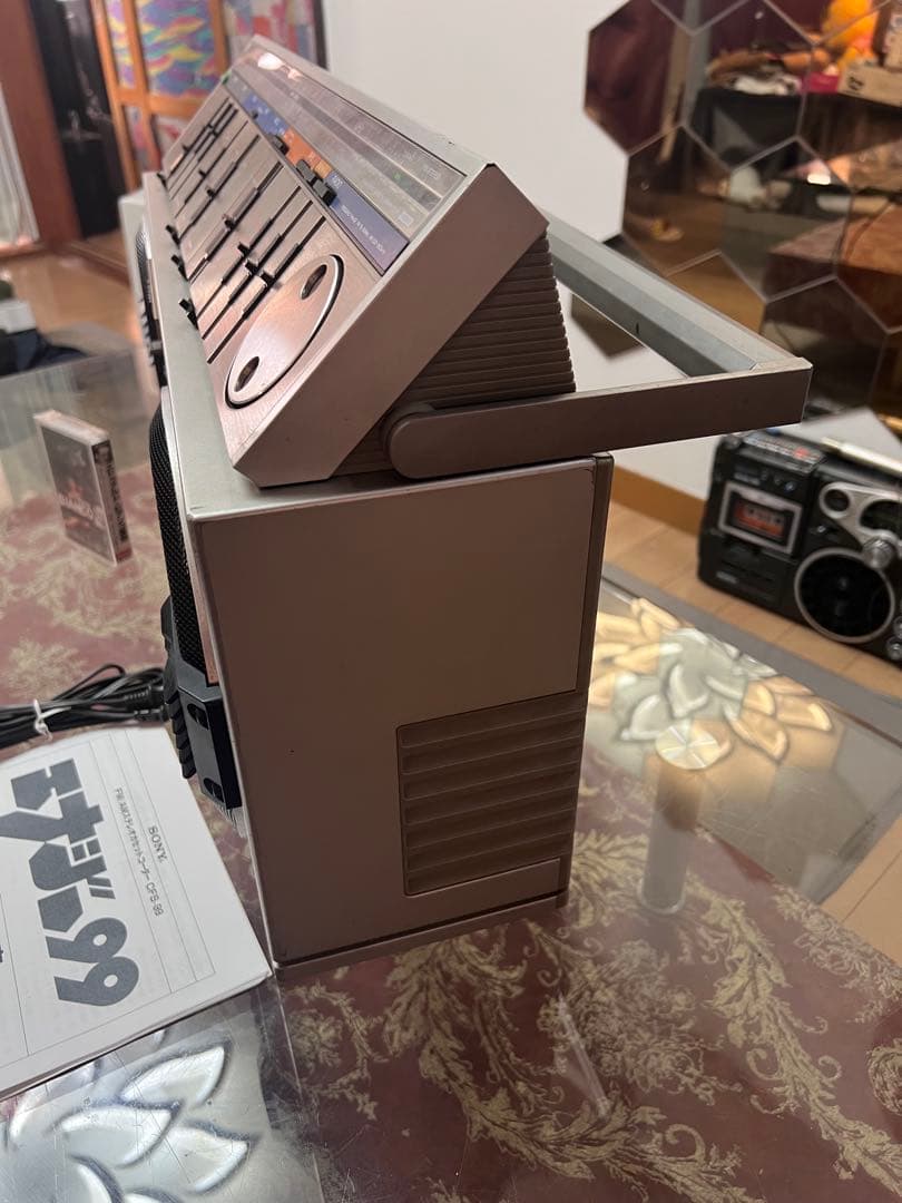 希少 SONY ソニー FM/AMラジカセ CFS-99 中古品 動作品美品