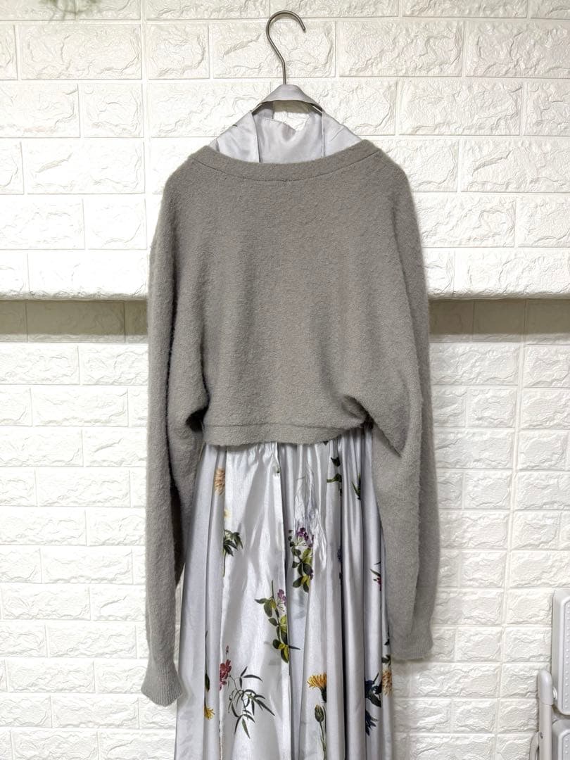 スナイデル Sustainableフラワーモチーフワンピース×ボレロセット