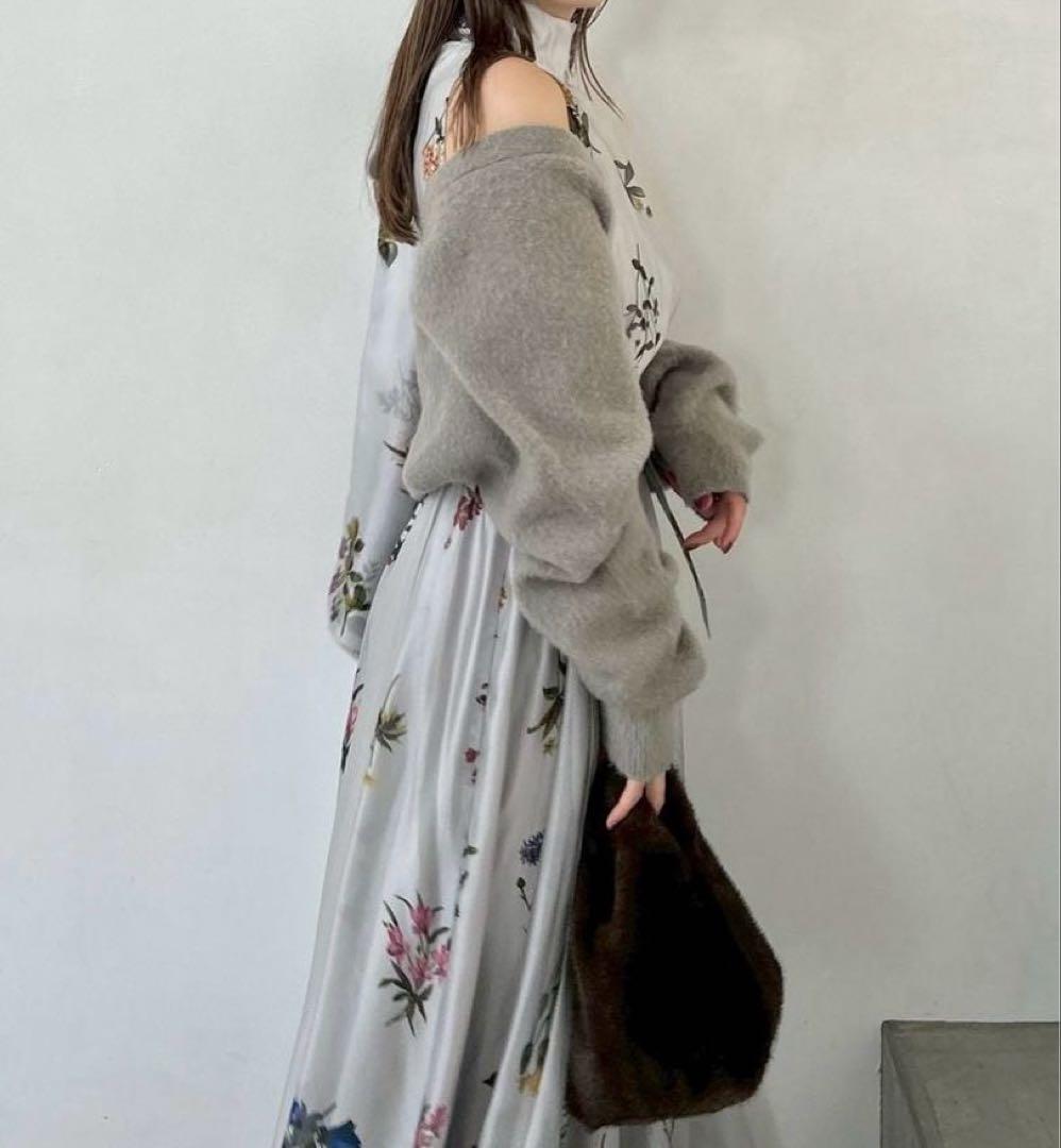 スナイデル Sustainableフラワーモチーフワンピース×ボレロセット