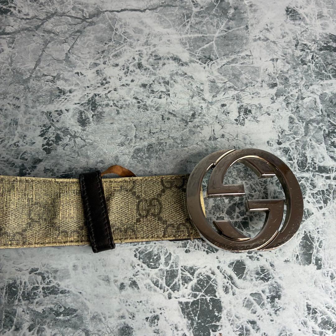 ✨GUCCI✨　グッチ　ベルト　インターロッキング　ロゴ
