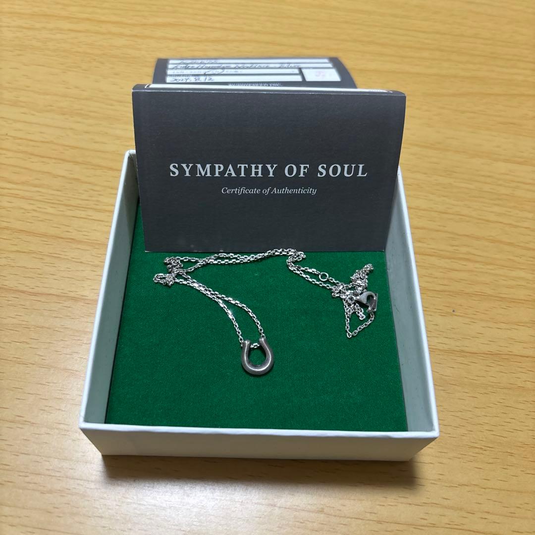 リッジホースシューネックレス - シルバー　SYMPATHY OF SOUL