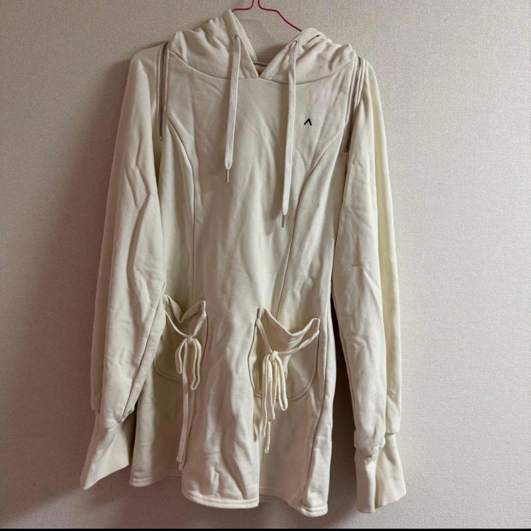 andmary Camila mini dress アイボリー