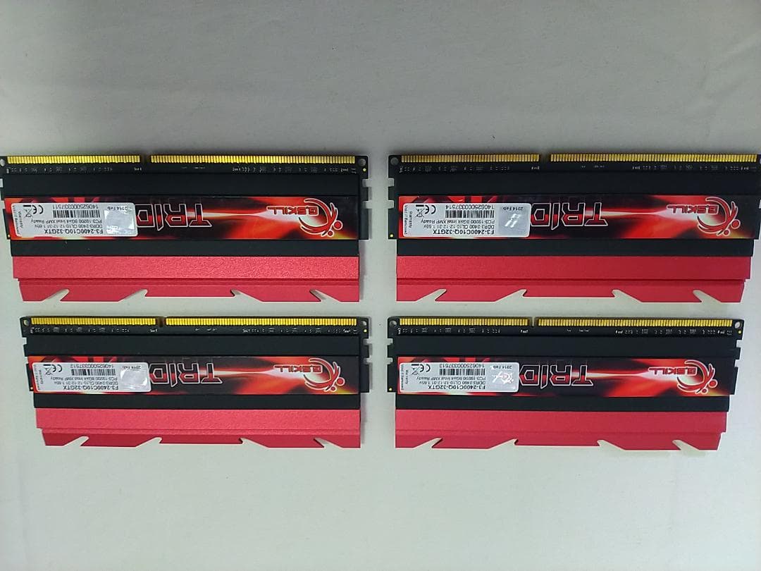 メモリー G.Skill Trident X DDR3 2400MHz 32GB