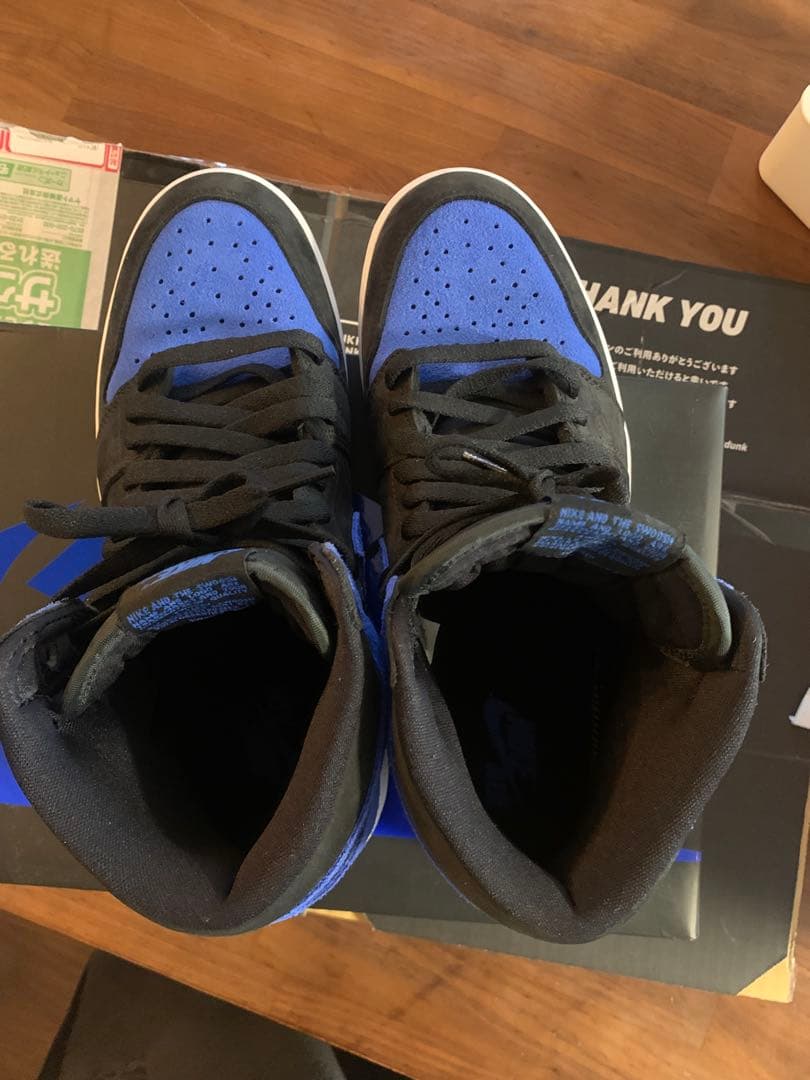 NIKE Air Jordan 1 ブラック/ブルー