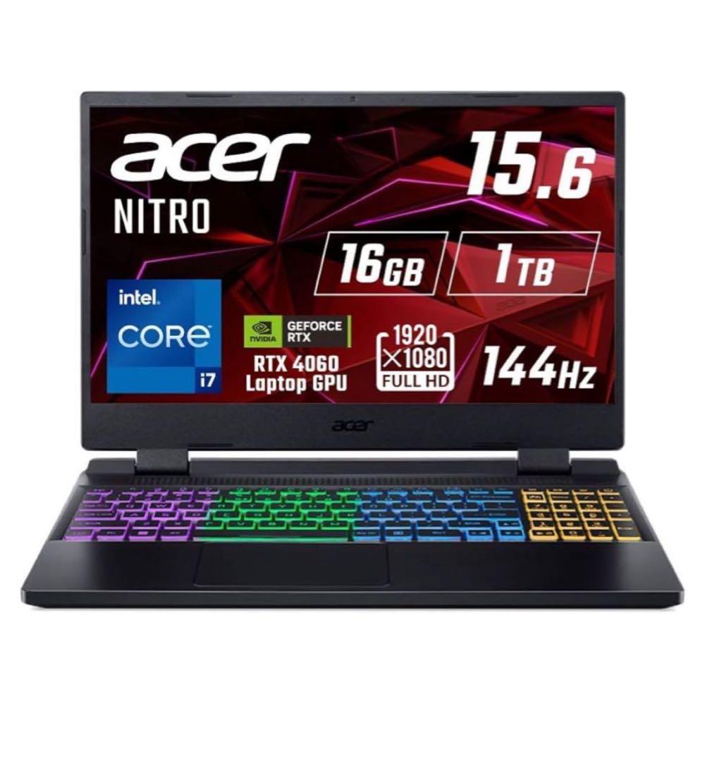 【早い者勝ち】Acer ゲーミングノートPC RTX4060