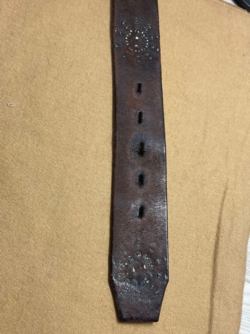 HTC オーバーレイピーナッツベルト スティングレイ ブラックストーン 茶芯