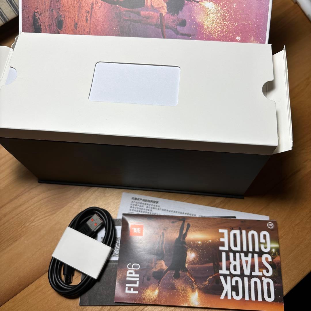 JBL FLIP6 BLACK ワイヤレス　スピーカー