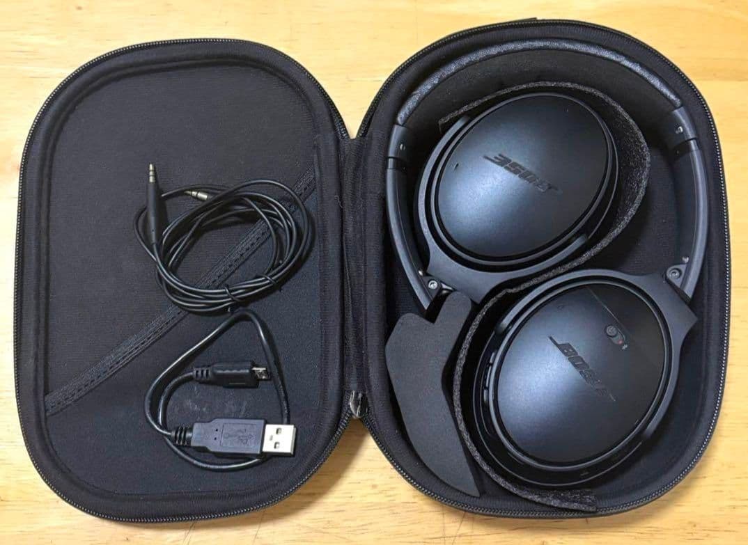 Bose QC35II ワイヤレスヘッドホン 美品