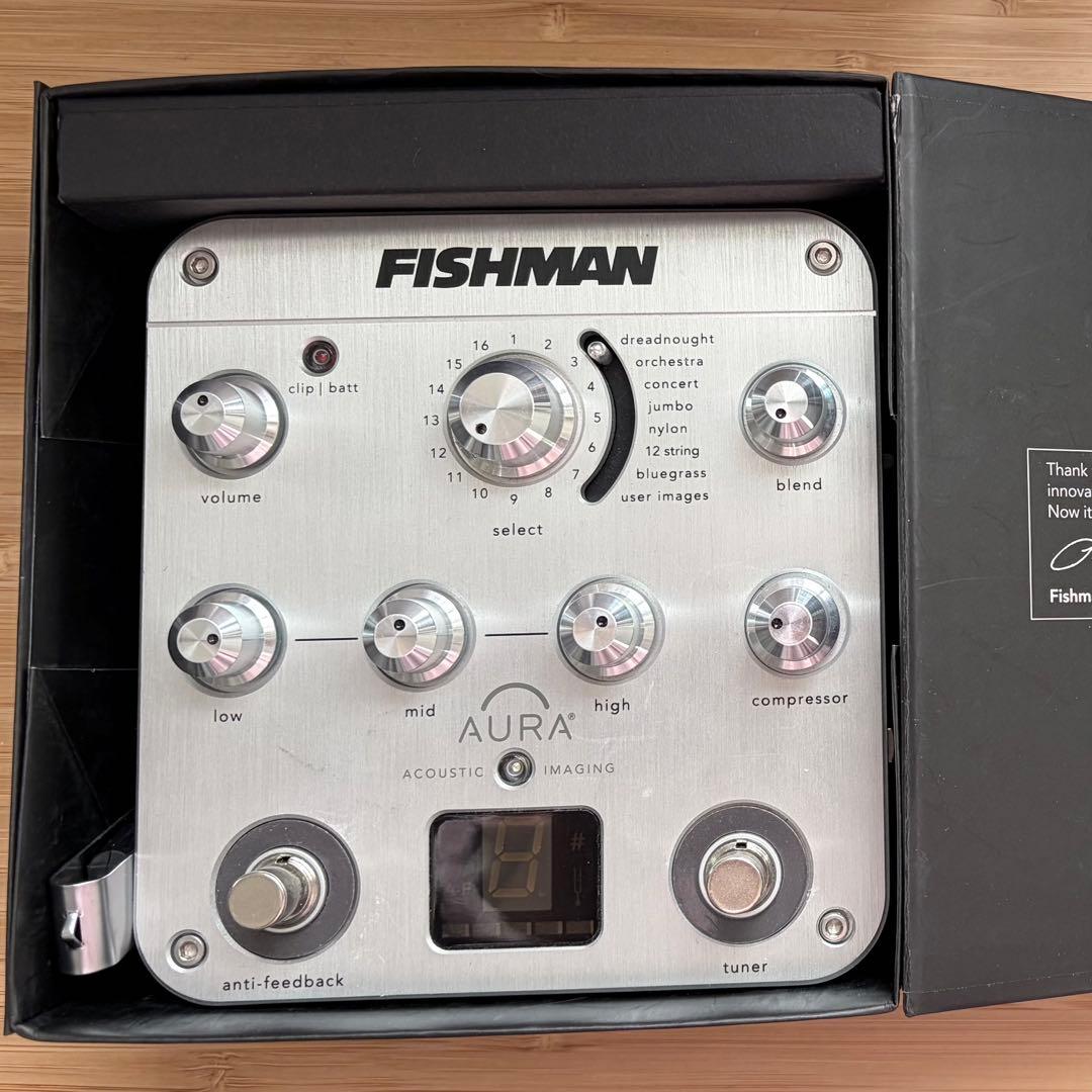 Fishman Aura Spectrum DI アコギ用 プリアンプ／DI