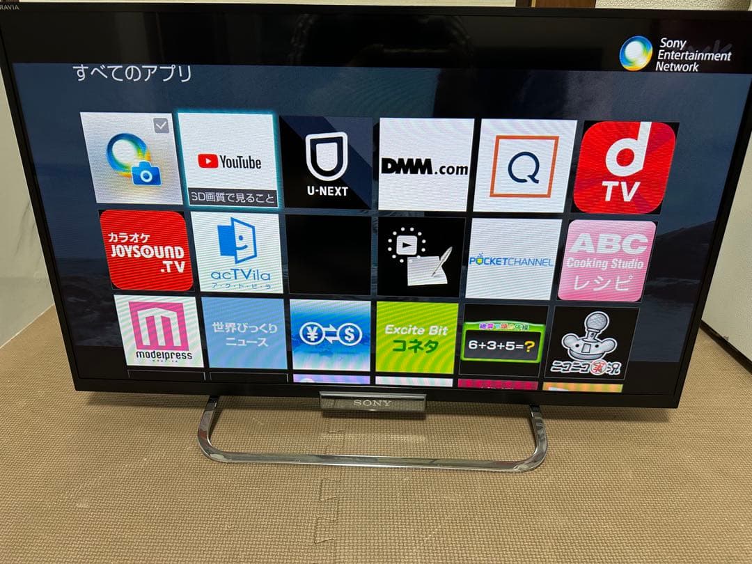 綺麗！ソニーKDL-32W600A YOUTUBE動画可液晶テレビ