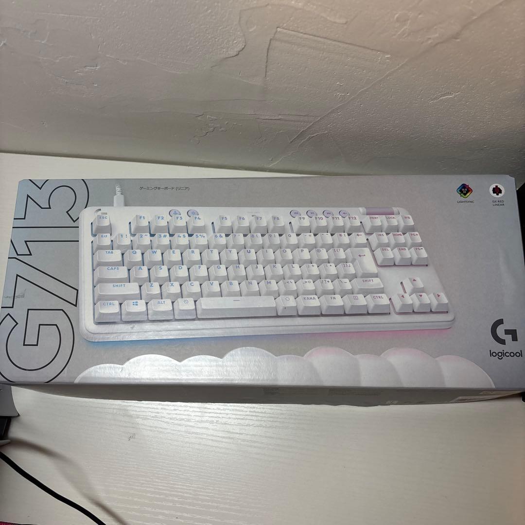 Logicool G713 オーロラコレクション リニア テンキーレス 有線