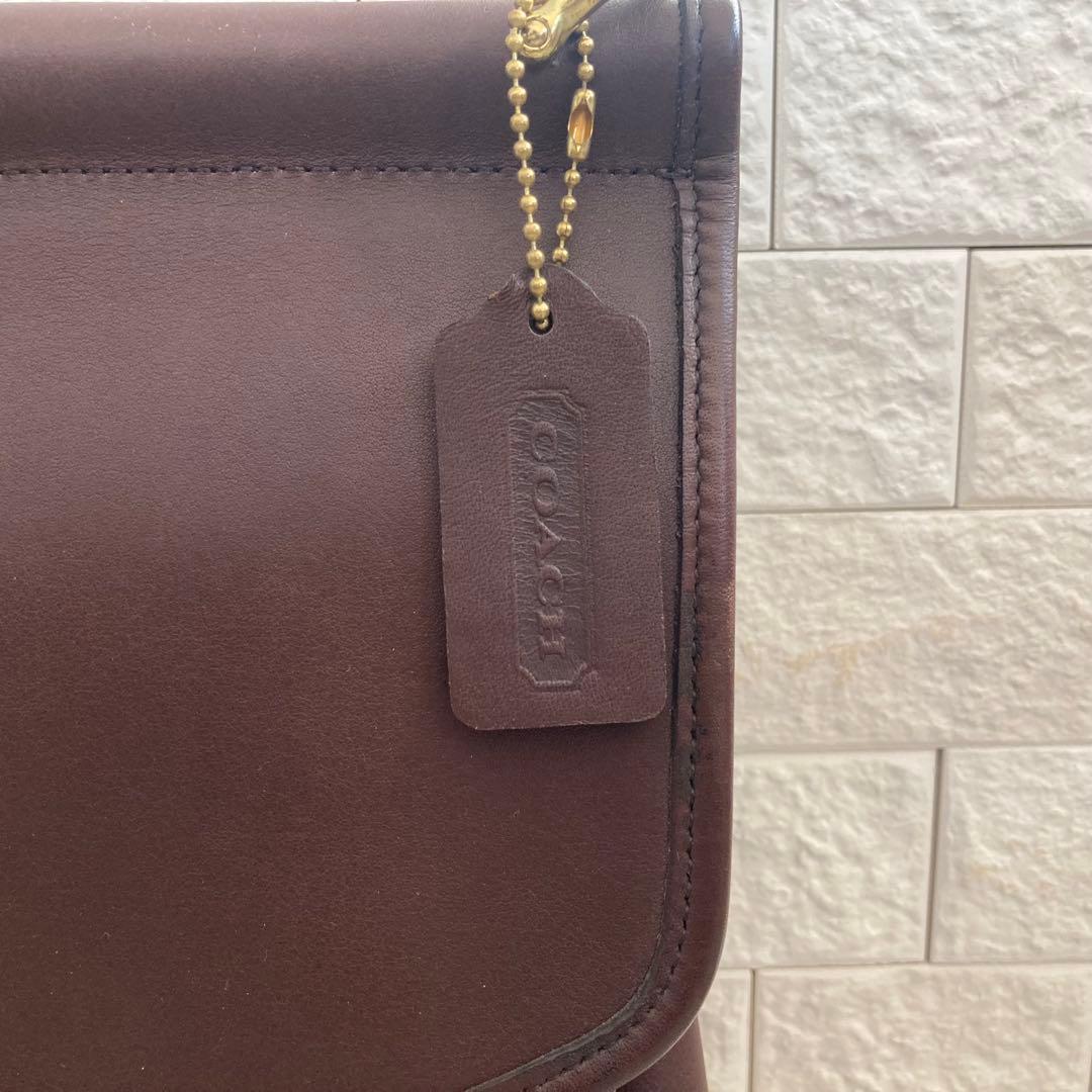 COACH オールドコーチ レザーブリーフケース