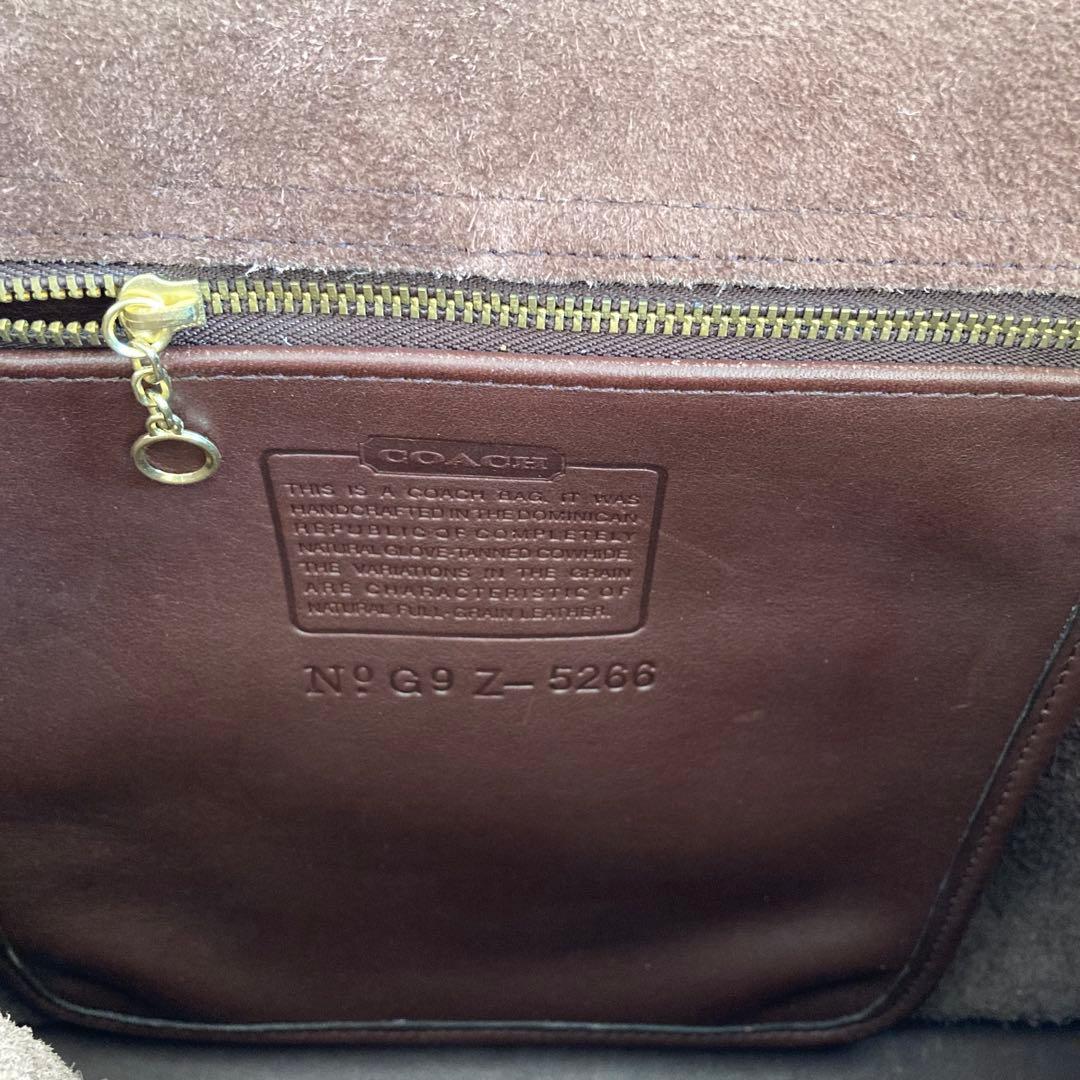 COACH オールドコーチ レザーブリーフケース