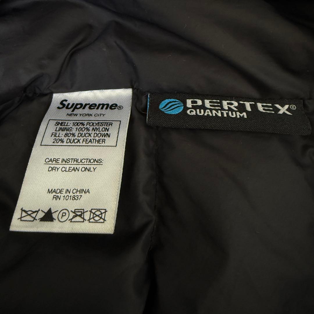 正規品　supreme シュプリーム マイクロダウンジャケット 黒 S〜M相当