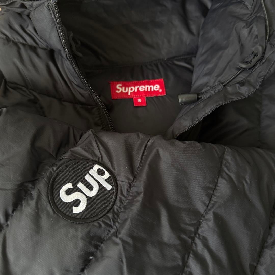 正規品　supreme シュプリーム マイクロダウンジャケット 黒 S〜M相当