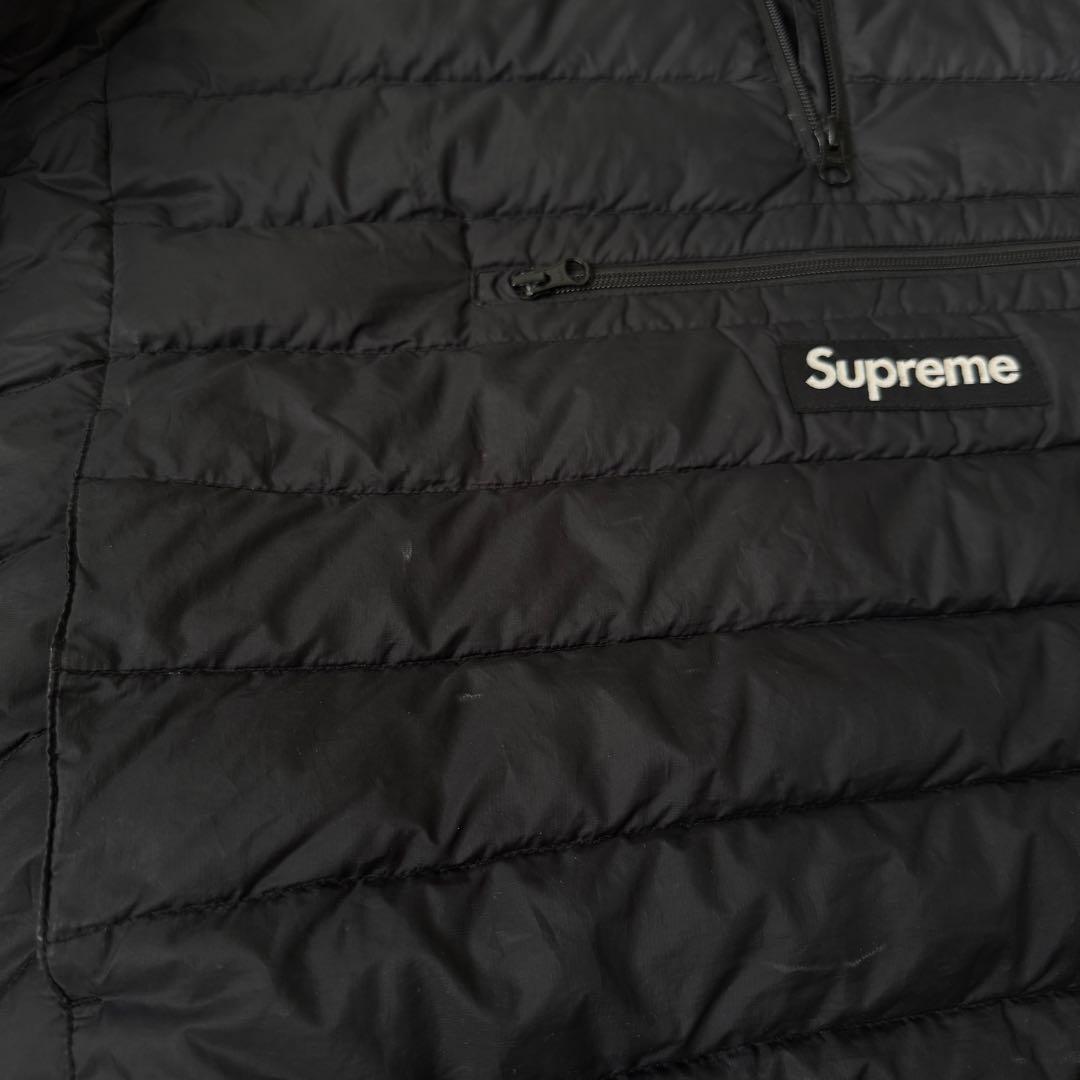 正規品　supreme シュプリーム マイクロダウンジャケット 黒 S〜M相当