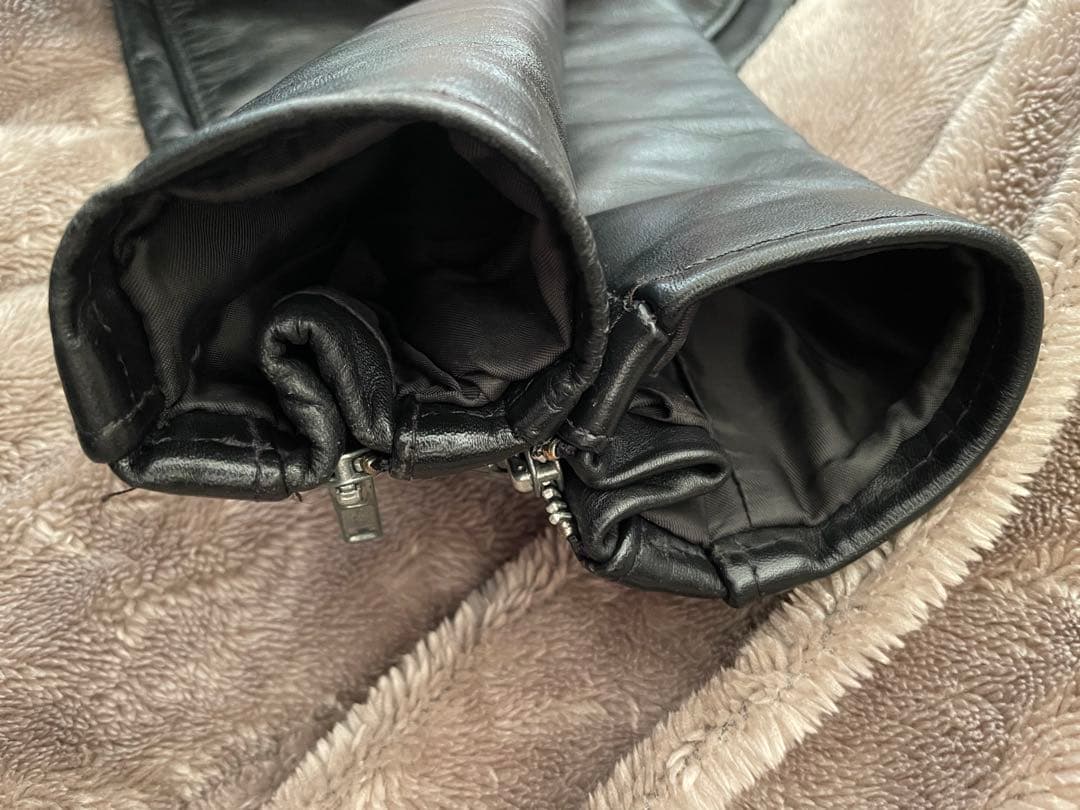 【Schott】643Eレザージャケット 34サイズ 黒