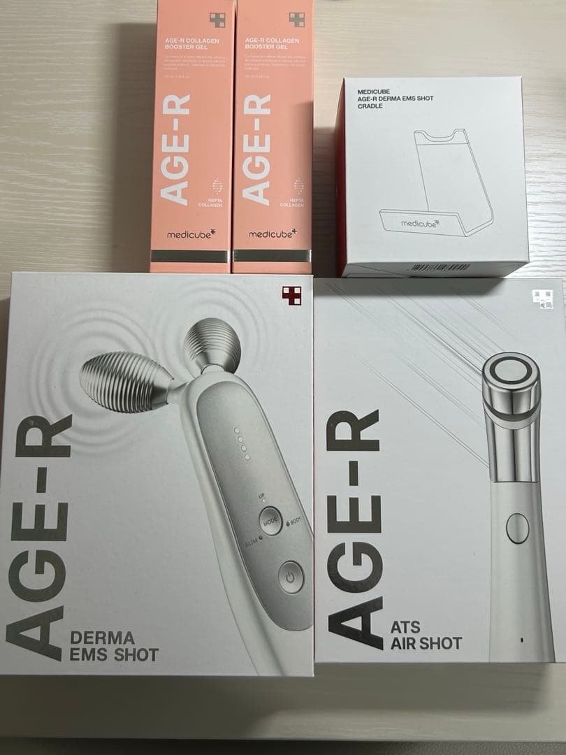 【medicube】AGE-R 美顔器 EMSダーマショット・ダーマエアショット