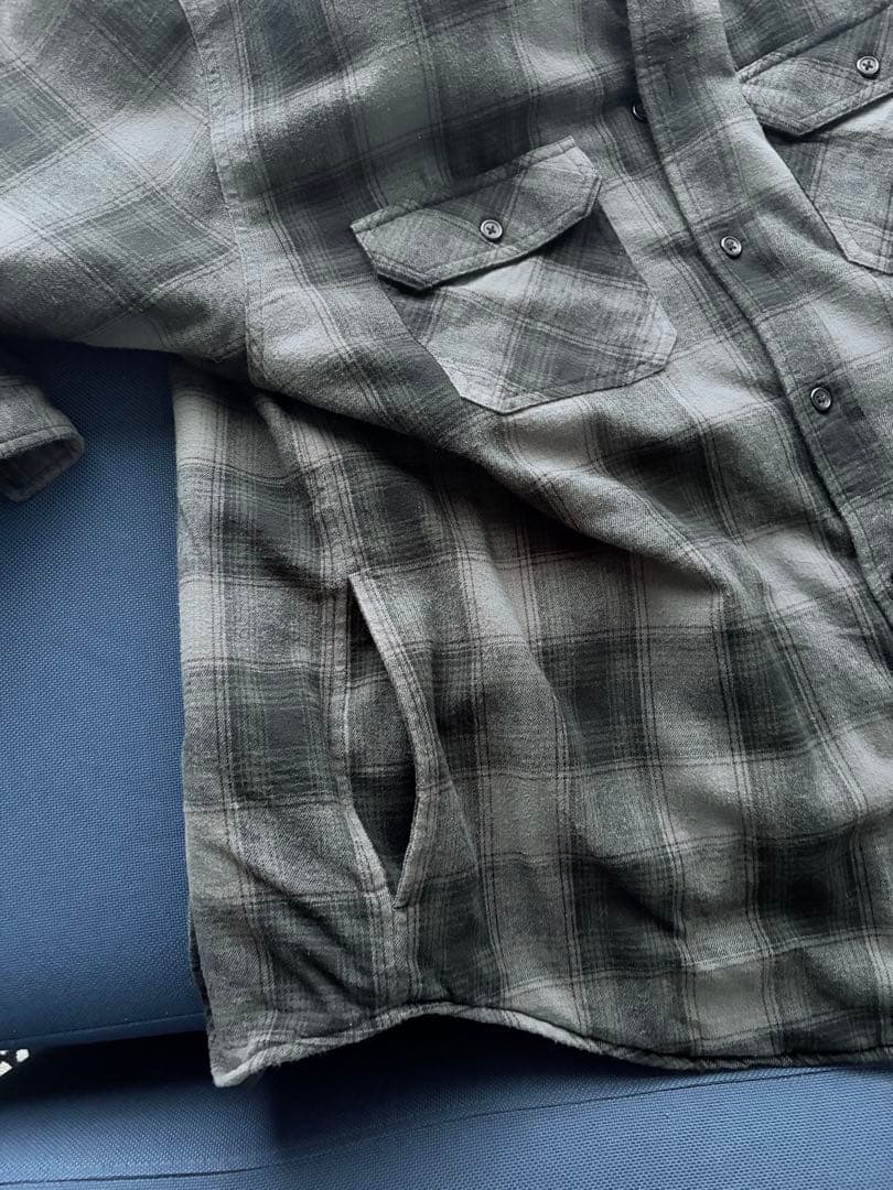 ジャケット・アウター supreme 21F/W Hooded Flannel Zip Up Shir