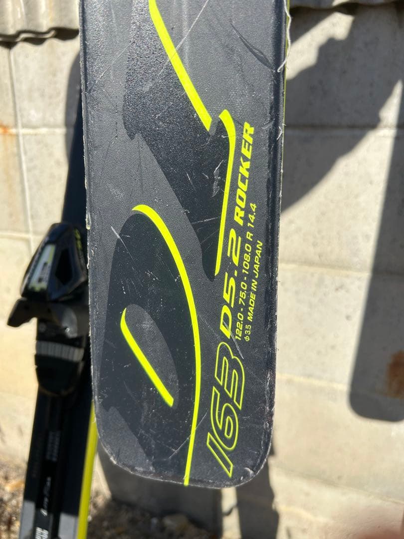 DS.2 RC Hart スキー 163cm ストック付き