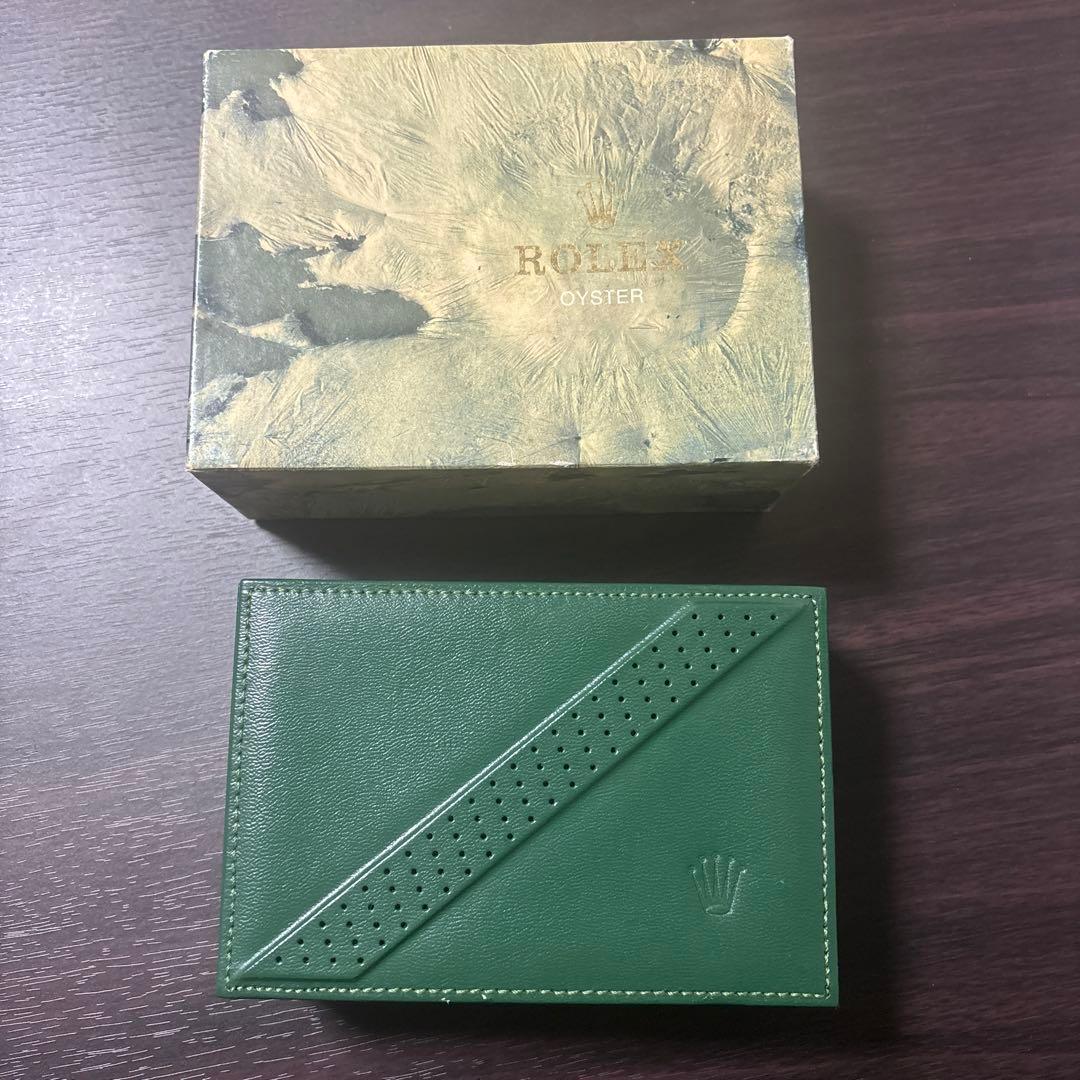 ロレックス 純正 箱 GMTマスター 68.00.06 緑 斜めライン