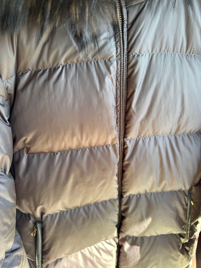 ナノユニバース✖️西川ダウン　サイズ40 ダウンジャケット　ダウンコート　ブラウン