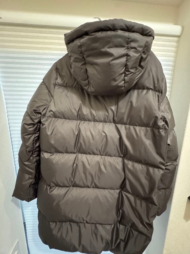 ナノユニバース✖️西川ダウン　サイズ40 ダウンジャケット　ダウンコート　ブラウン