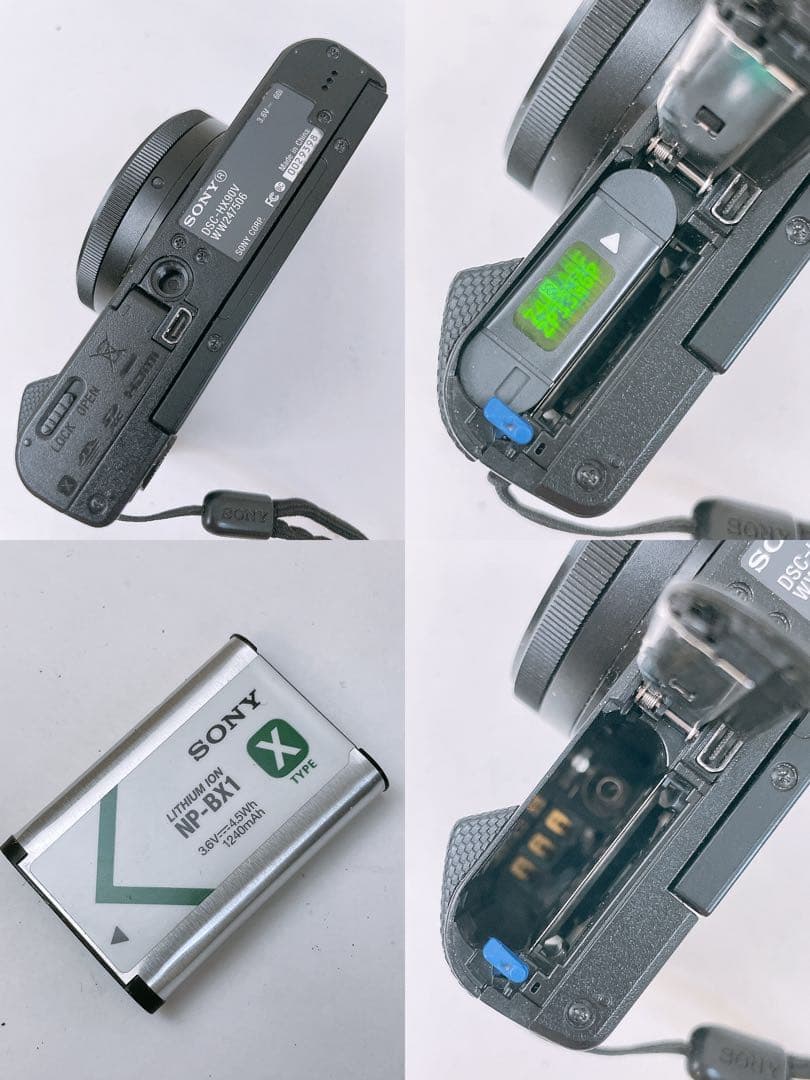 な*ょ様 SONY サイバーショット 30x DSC-HX90V 本体 充電器