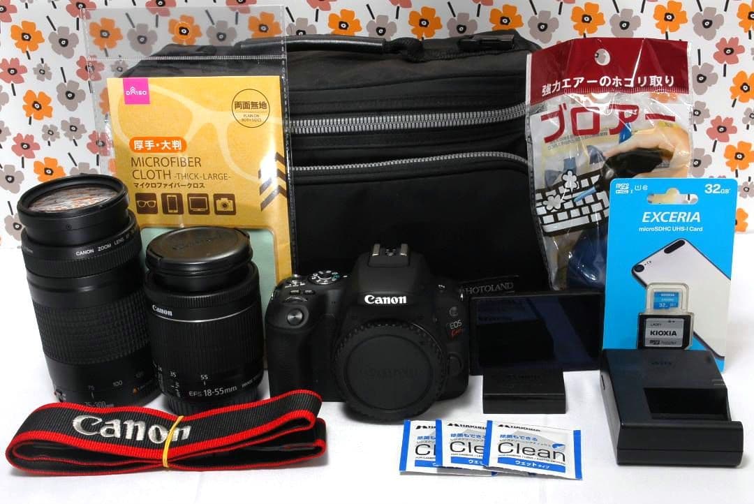 Canon Kiss X9❤Wi-Fi＆Bluetooth❤高性能STM＆超望遠