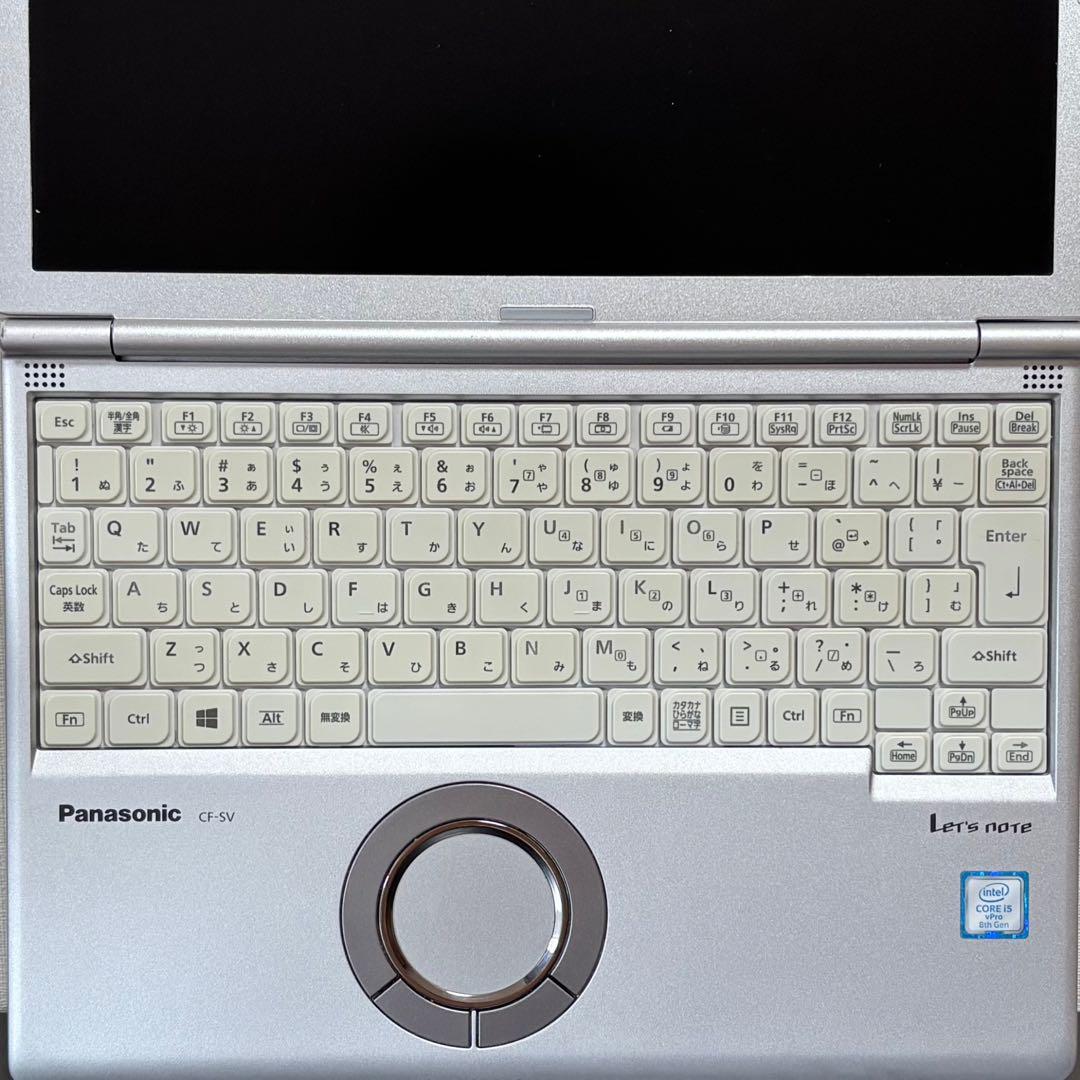 パナソニック/ノートPC/レッツノート/Win11/i5 8世代/DVD/SSD