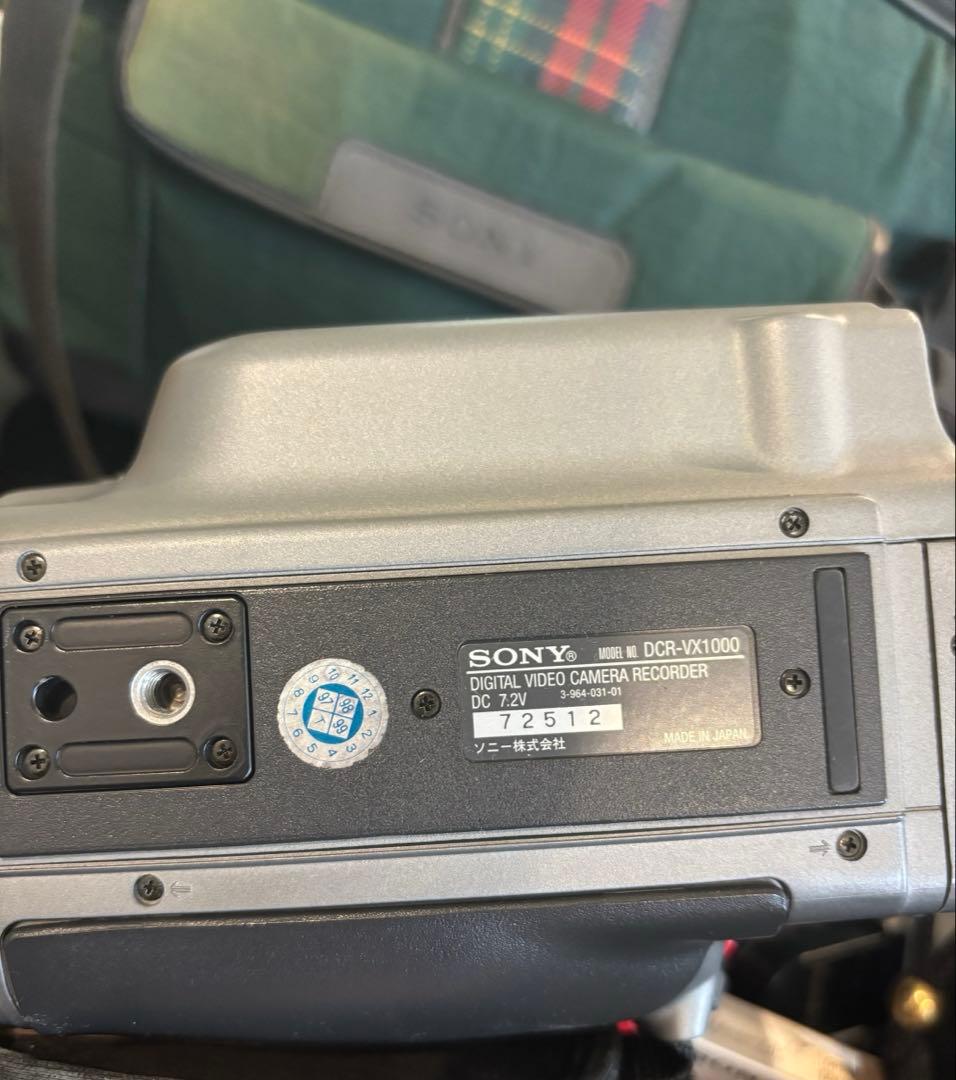 ジャンク品】SONY DCR-VX1000 デジタルビデオカメラレコーダー