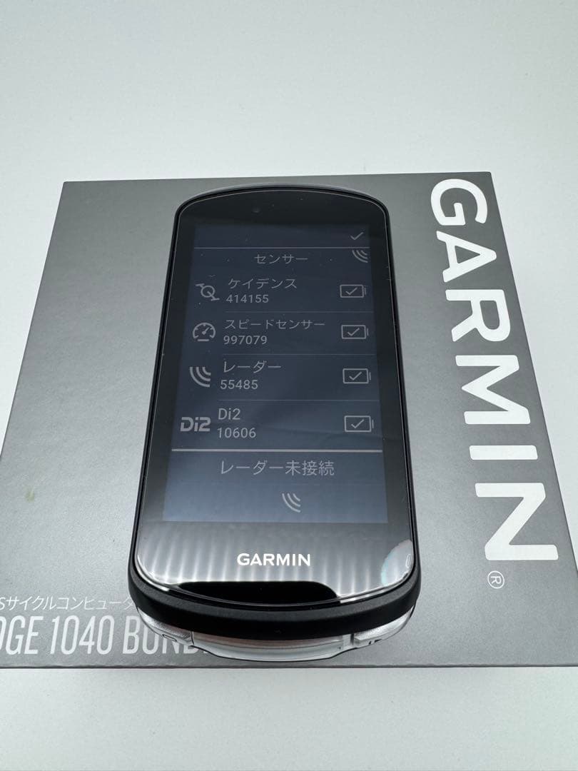 GARMIN EDGE 1040 BUNDLEサイコン本体各センサーセット