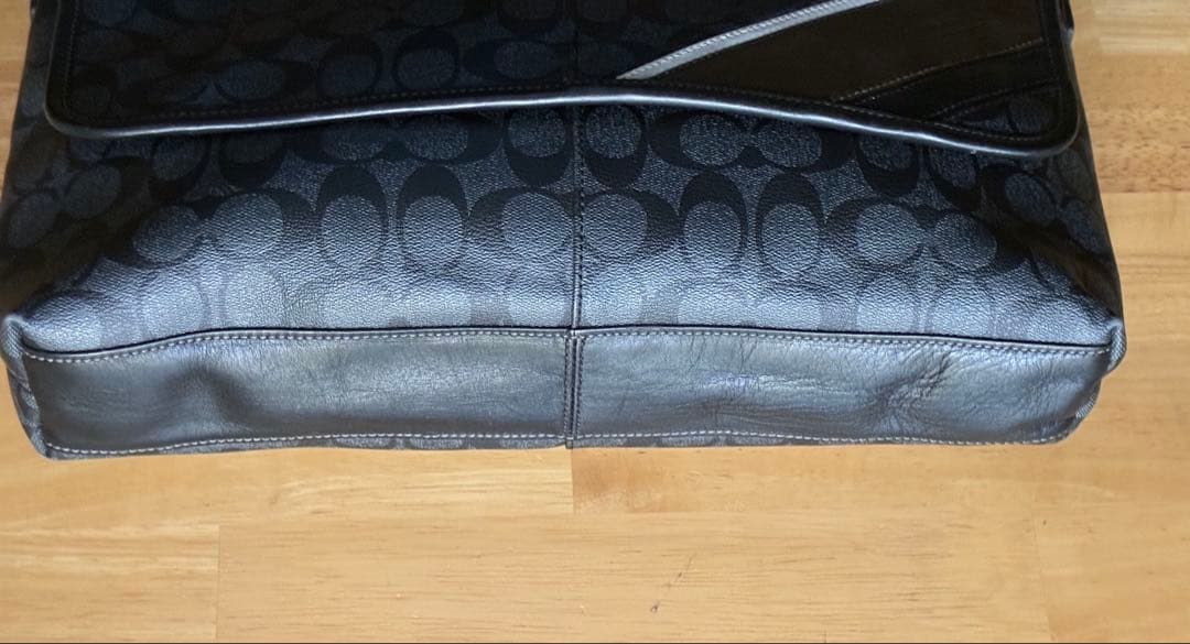 COACH メッセンジャーバッグ グレー