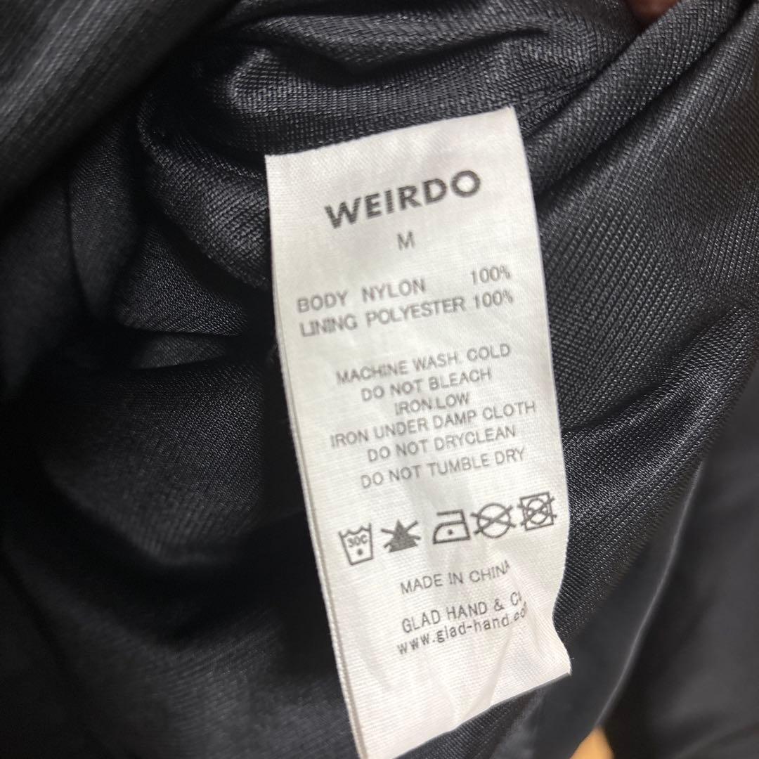 WEIRDO ウィアード ブラック ナイロンジャケット M