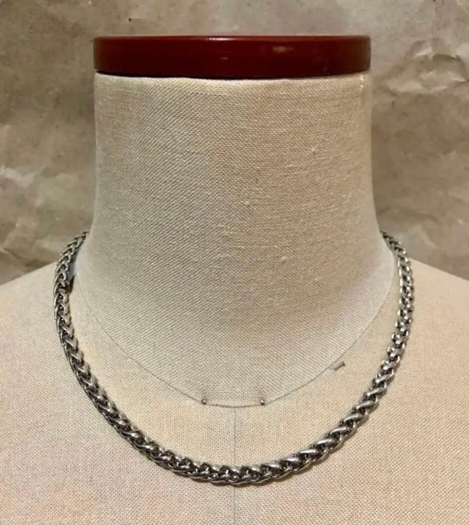 vintage 925 シルバー チェーン ネックレス