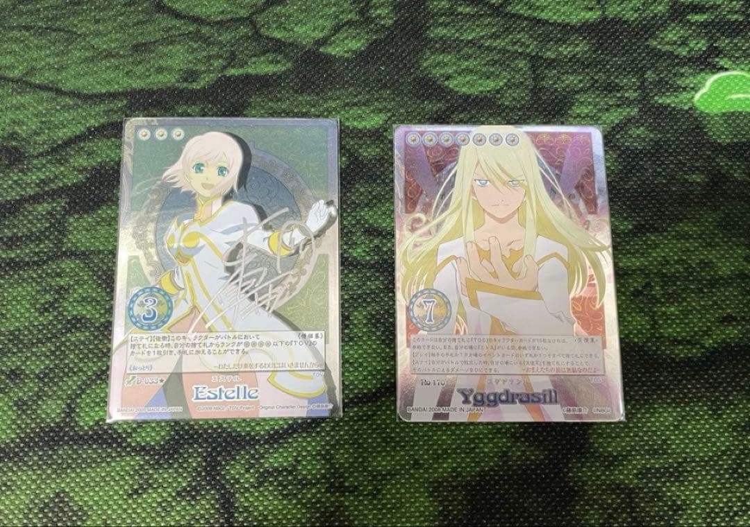 テイルズオブヴェスペリア　エステル　直筆サインカード