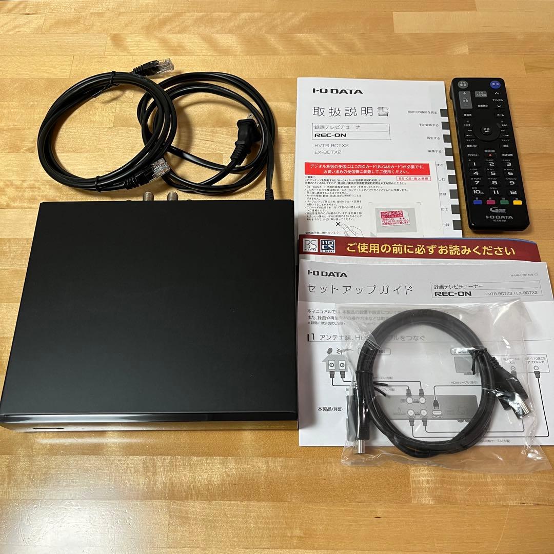 REC-ON EX-BCTX2 地上BSCS録画テレビチューナー おまけHDD