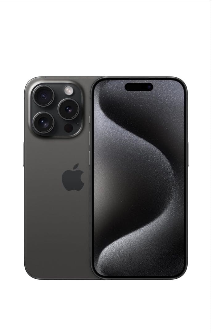 Apple iPhone 15 Pro 128GB ブラックチタニウム 本体