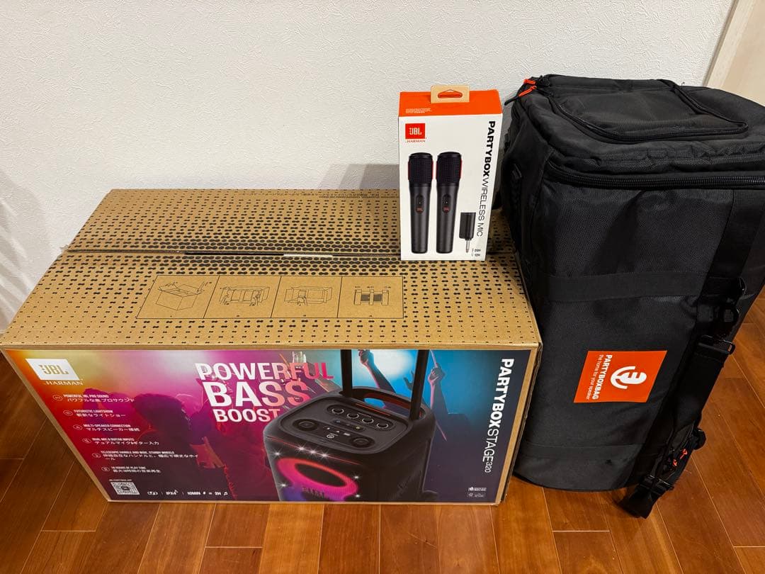 スピーカー・ウーファー JBL PartyBox Stage320,WIRELESS MIC