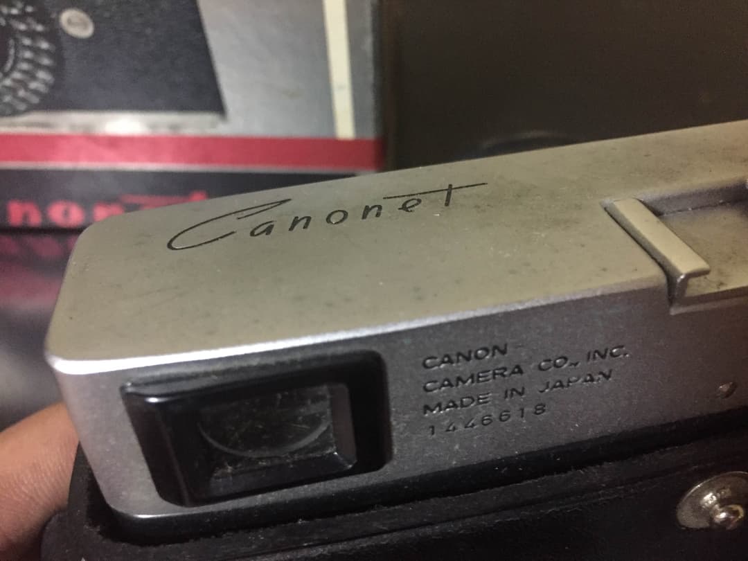 フィルムカメラ canonet