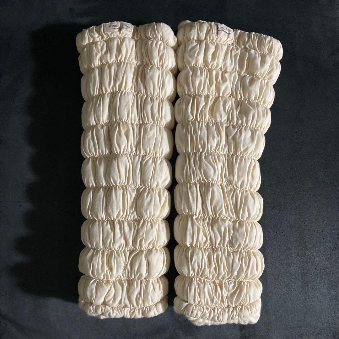 イオンドクターレッグウォーマー アイボリー