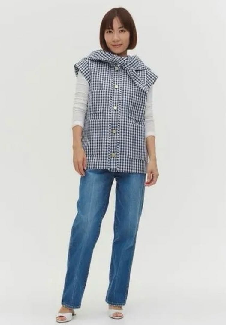 yori Audreyテーパードデニム36