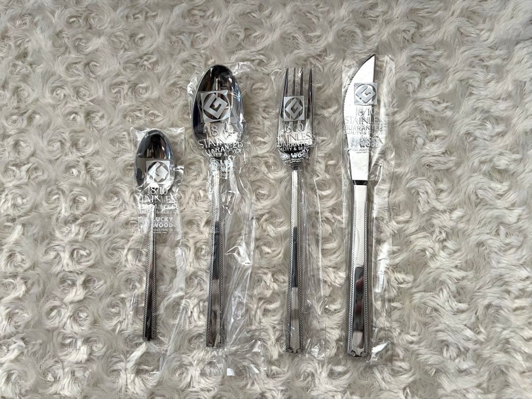 ラッキーウッド　カトラリーセット　ロマンス　ディナーセット〈24本セット〉